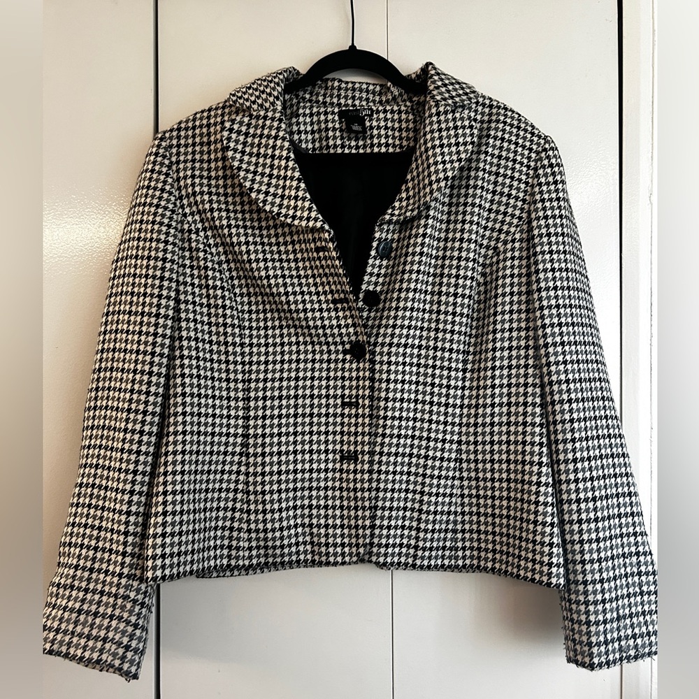 Houndstooth Blazer